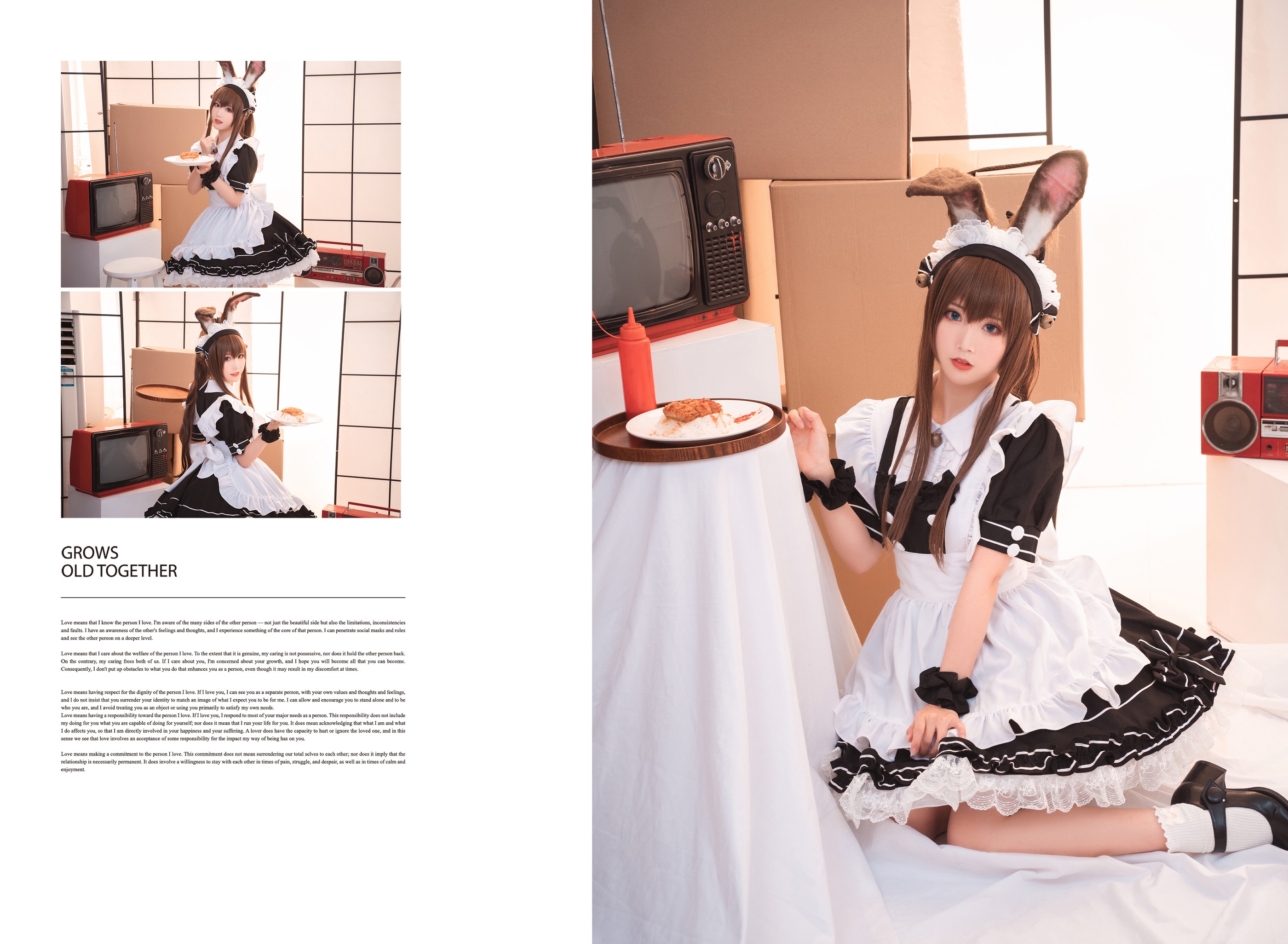 图片[1]-面饼仙儿 – NO.078 Coser面饼仙儿 阿米驴女仆 [23P]-XikXak